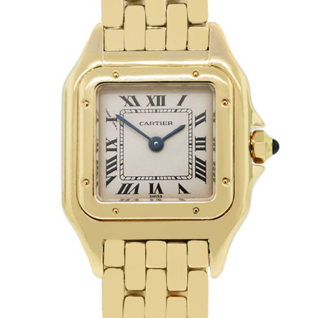 cartier panthere watch round face