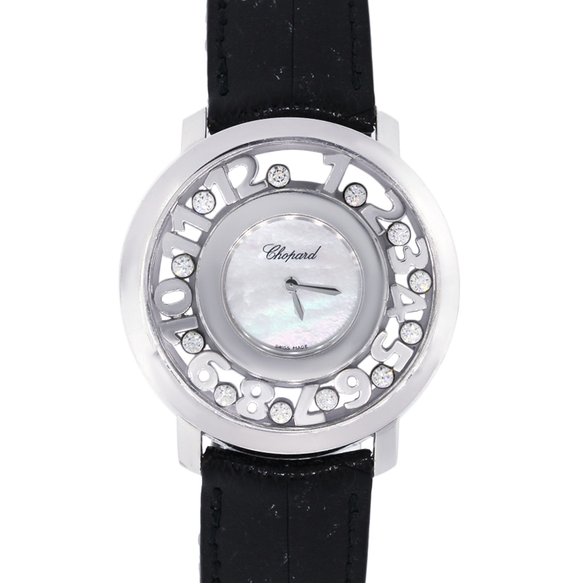 Chopard 20 7233 Happy Numbers Floating Diamonds Watch