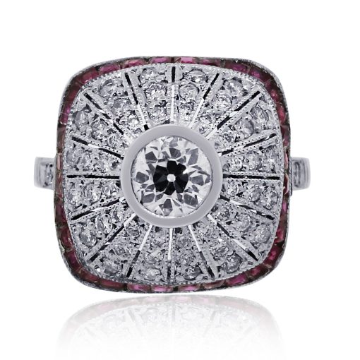 Diamond Ruby Ring