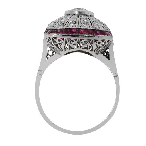 Diamond Ruby Ring