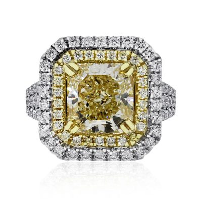 GIA certifed diamond engagement ring