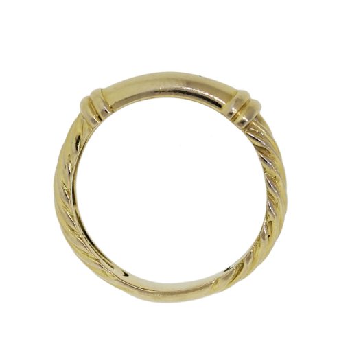 David Yurman 18k Yellow Gold Cable Band