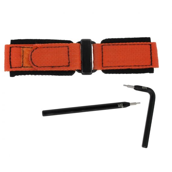 bell & ross limited edition radar watch orange strap