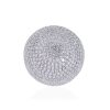 18k White Gold 13.2ctw Diamond Pave Dome Ring