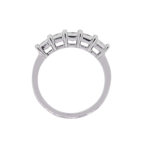 princess cut diamond band