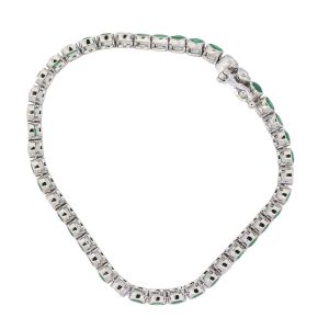 white gold diamond bracelet