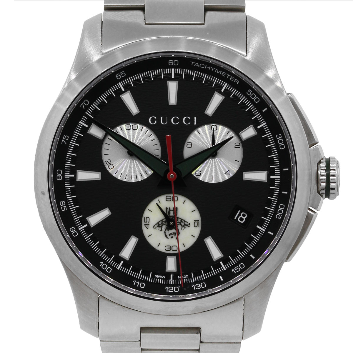 Gucci G-Timeless 126.2 Stainless Steel 