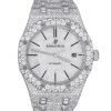 Audemars Piguet 15400 Royal Oak Stainless Steel Diamond Pave Watch