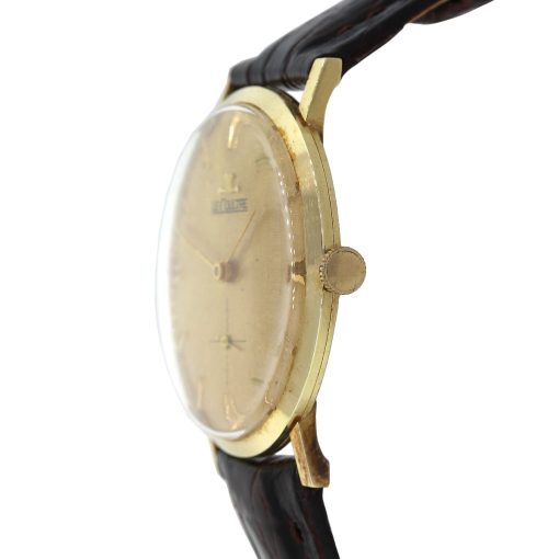 Le Coultre 14k Yellow Gold Vintage Gold Dial Watch