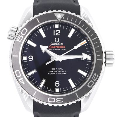 Omega 232.32 Seamaster Planet Ocean Co-Axial Black Dial Watch