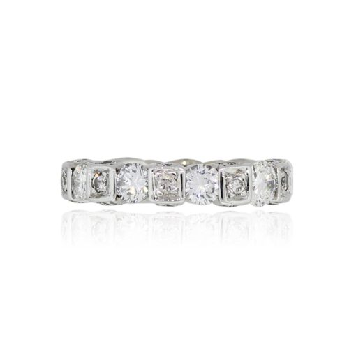 18k White Gold 1.75ctw Diamond Eternity Band