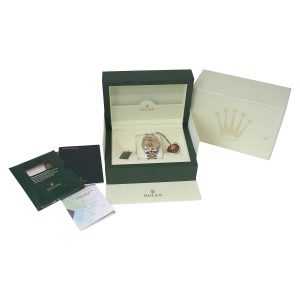 Rolex 116233 Datejust Two Tone Diamond Dial Watch