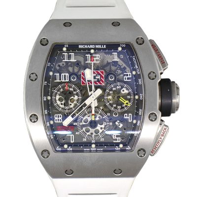 Richard Mille RM011 Felipe Massa Titanium Chronographic Dial Gents Watch