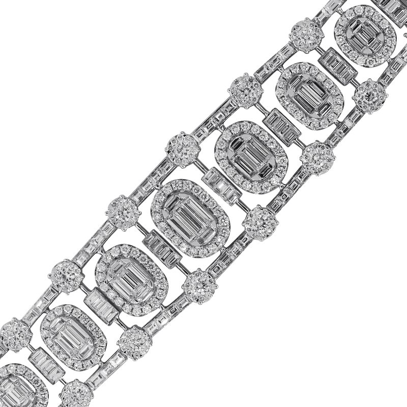 Diamond freeform Bracelet