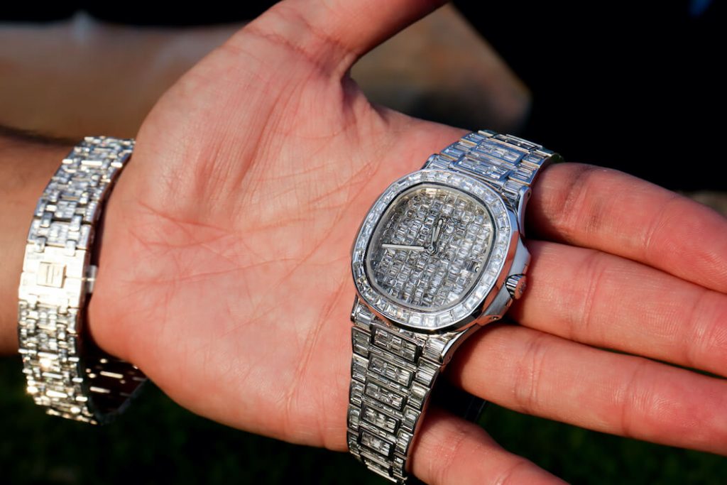 Patek philippe deals baguette diamond