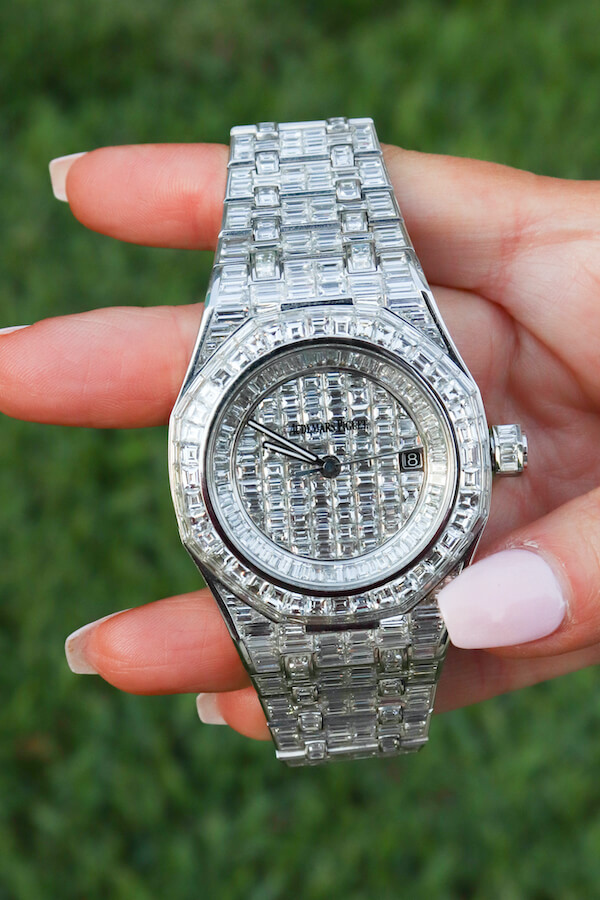 Audemars Piguet Baguette Diamonds 2024 favors