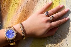 timepiece and bracelet set