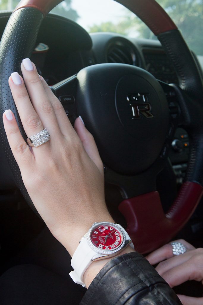 cars, watches and women drivers