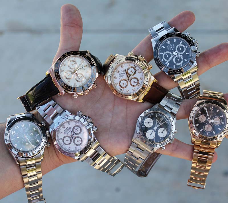 The Rolex Daytona Watch Diamonds by Raymond Lee