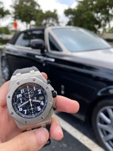 rolls royce and watches