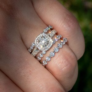 tacori ring stack