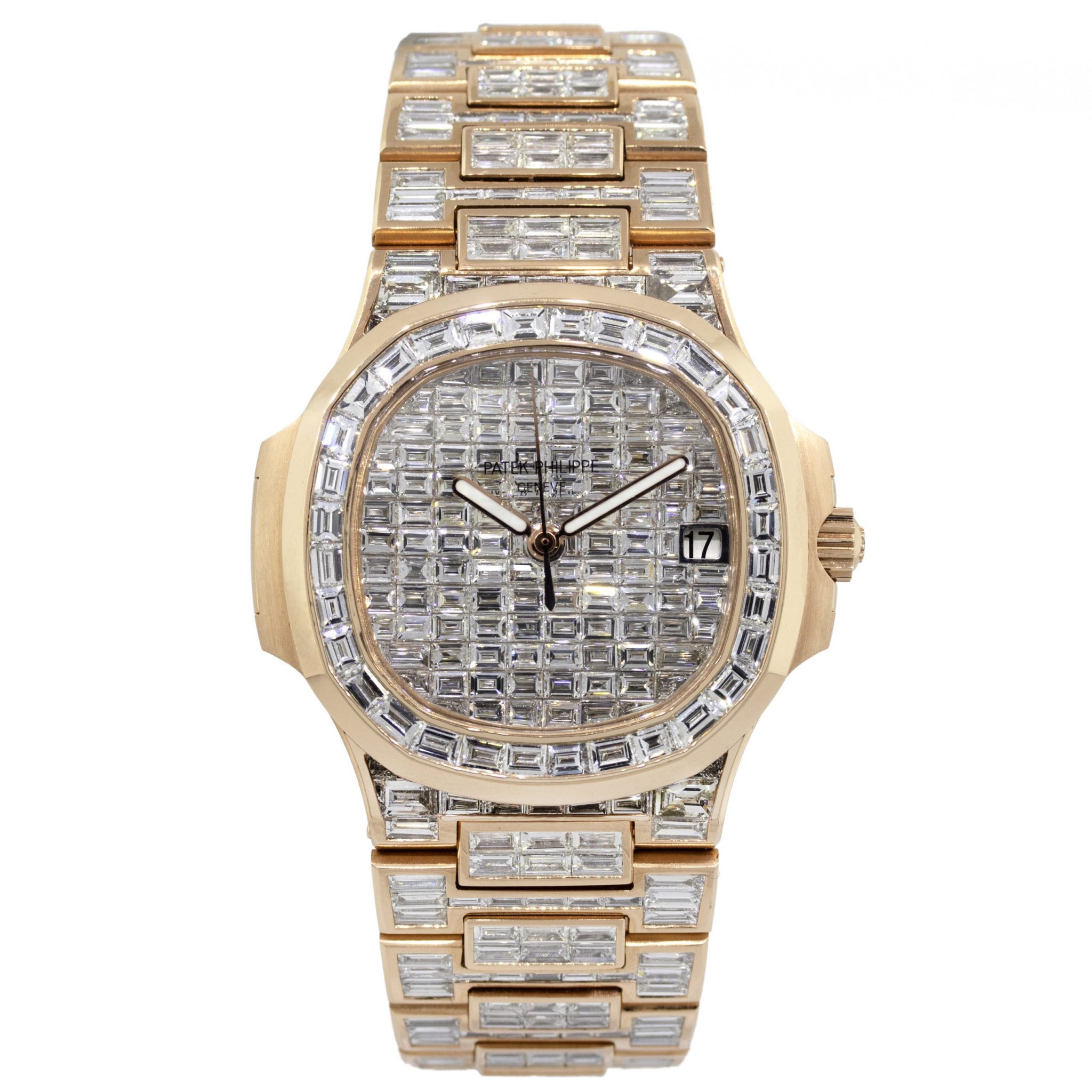 patek philippe nautilus bust down