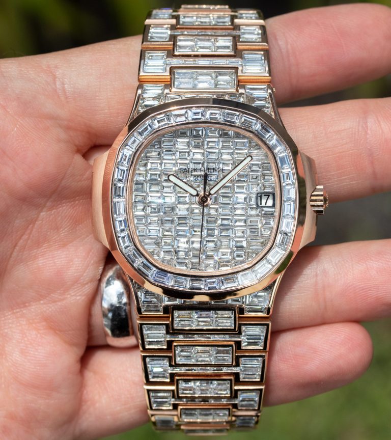 patek watch bust down
