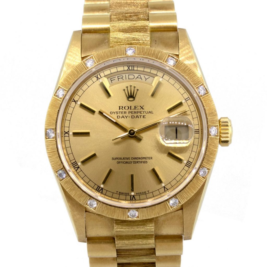 rolex day date president all gold review