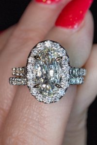 trendy engagement rings