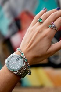 how to match jewelry with watches