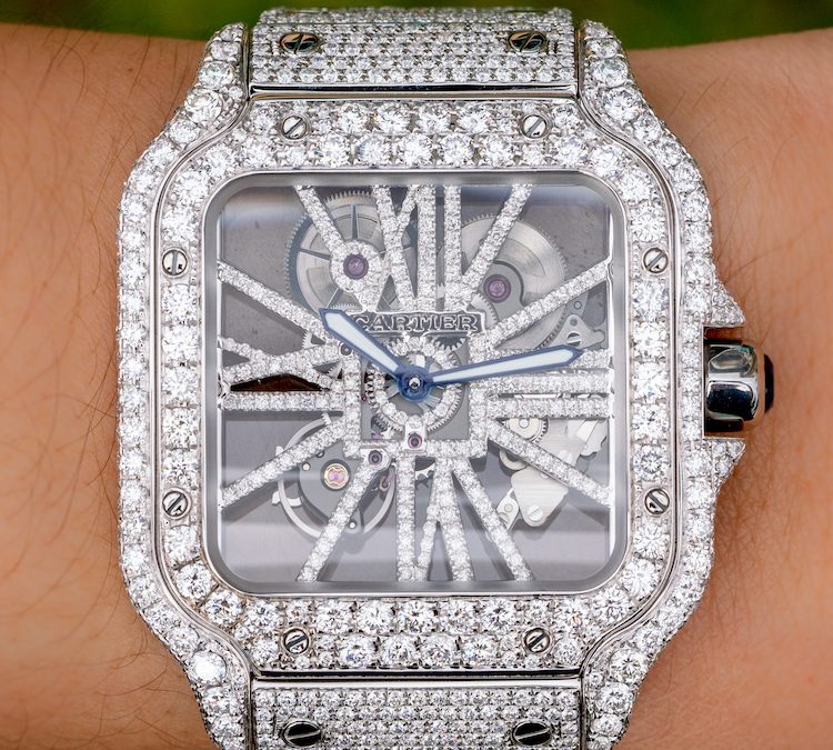 a diamond watch