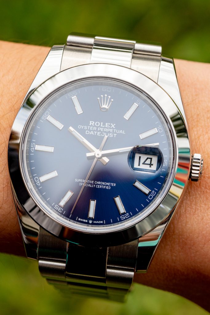 Datejust 41 hotsell blue face