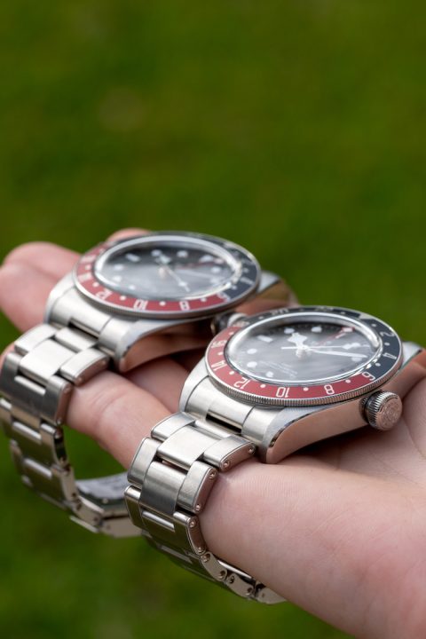 tudor pepsi on wrist