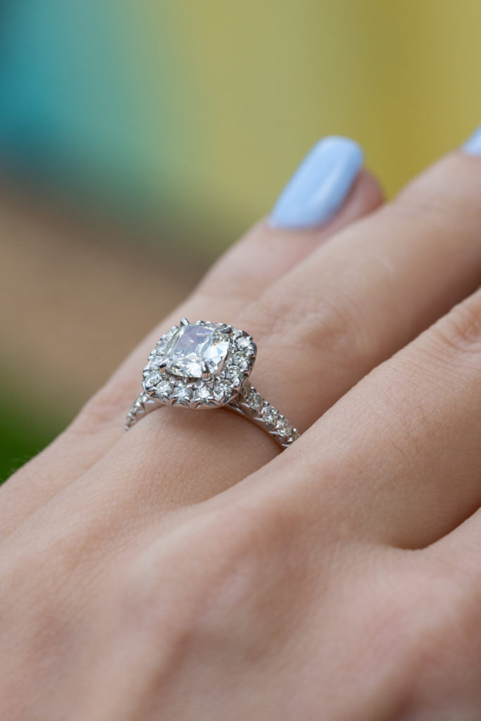 Radiant-Cut Diamond shape with the sparkle