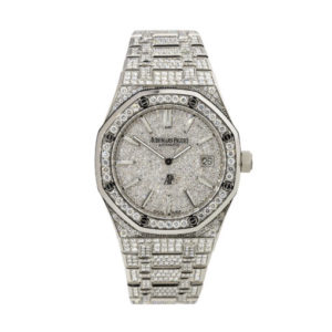 audemars piguet diamond watch white gold