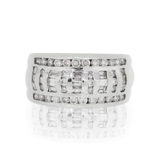 men's baguette jewelry platinum - Diamonds By Raymond Lee