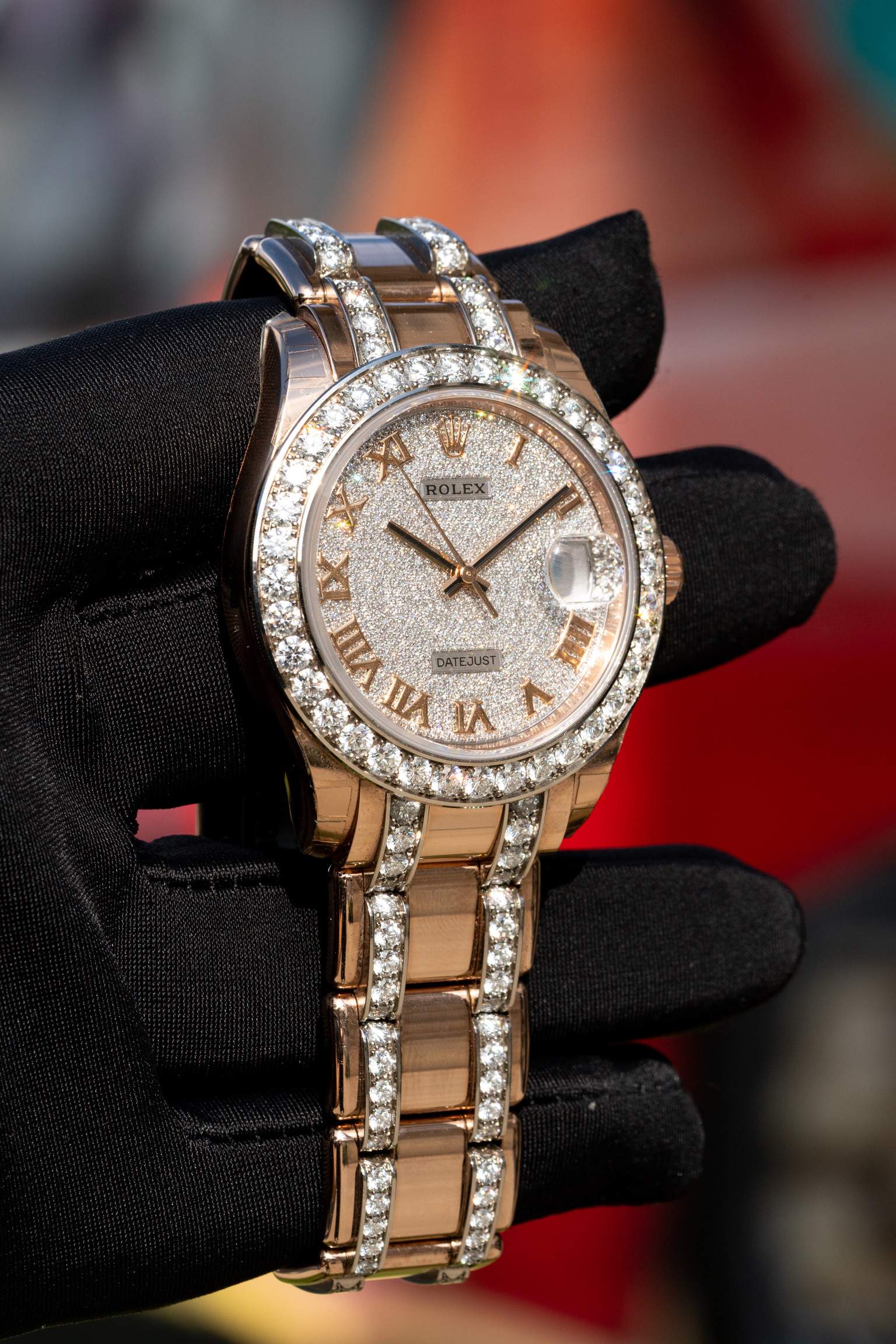 What is the origin of Rolex 86285 Diamonds By Raymond Lee