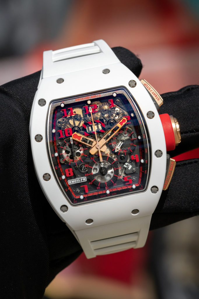 Richard Mille RM 011 FM The White Demon Diamonds By Raymond Lee