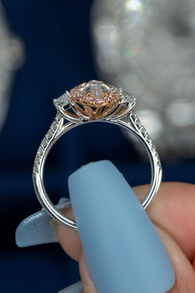 Gold Engagement Ring for brides