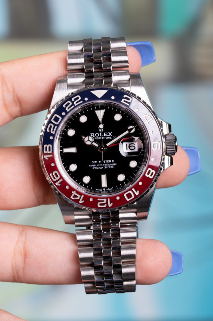 Rolex GMT-Master with the Pepsi bezel