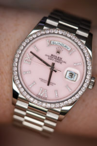 rolex day-date pink