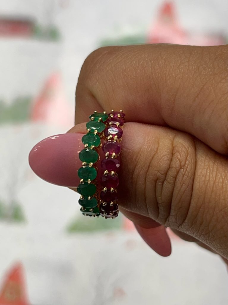 emerald stones in rings