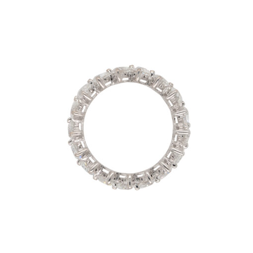 Heart Diamond Eternity Band