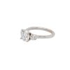 14k White Gold 2.63ctw Natural Round Brilliant GIA Engagement Ring