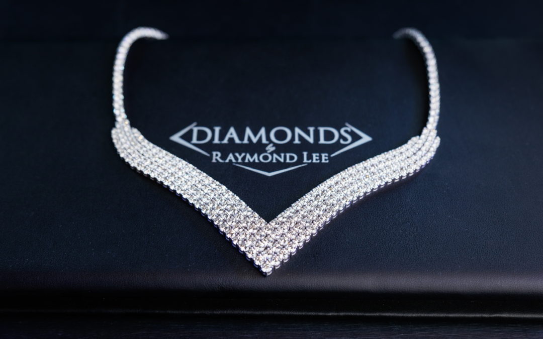 V-shaped Choker Diamond Necklace