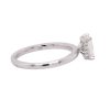 18k White Gold 1.01ct GIA Radiant Cut Diamond Engagement Ring