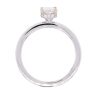 18k White Gold 1.01ct GIA Radiant Cut Diamond Engagement Ring