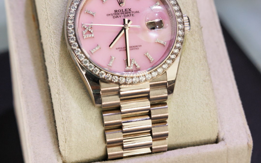 Rolex Day-Date with Pink Dial