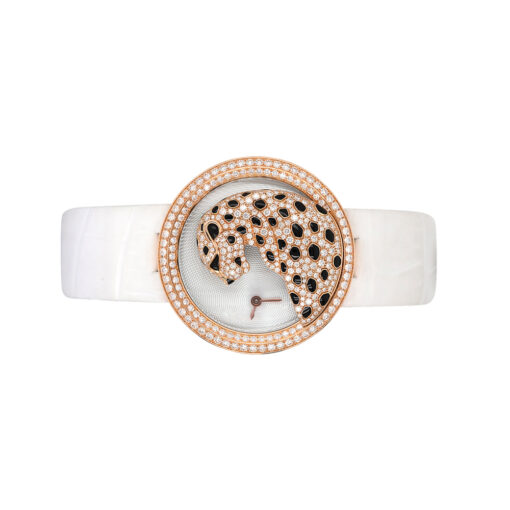 Cartier HPI00762 Panthere Divine Rose Gold Diamond Ladies Watch - Image 12