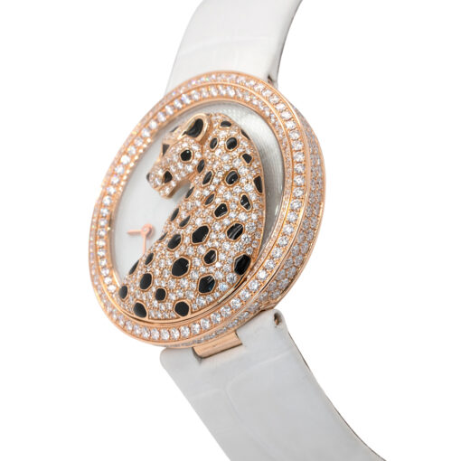 Cartier HPI00762 Panthere Divine Rose Gold Diamond Ladies Watch - Image 5